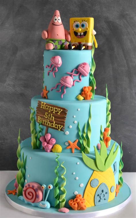 Birthday cakes of spongebob. Things To Know About Birthday cakes of spongebob. 